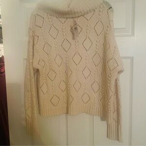 Loft Bobble Turtleneck Sweater